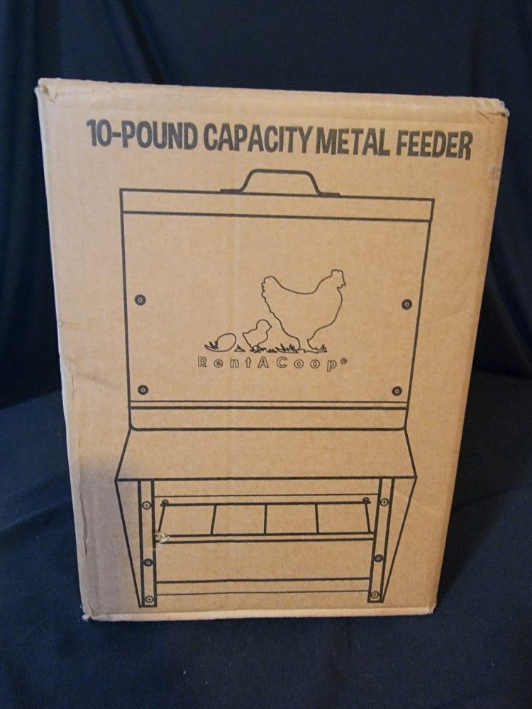 Metal Chicken Feeder