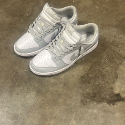 Grey Nike Dunks