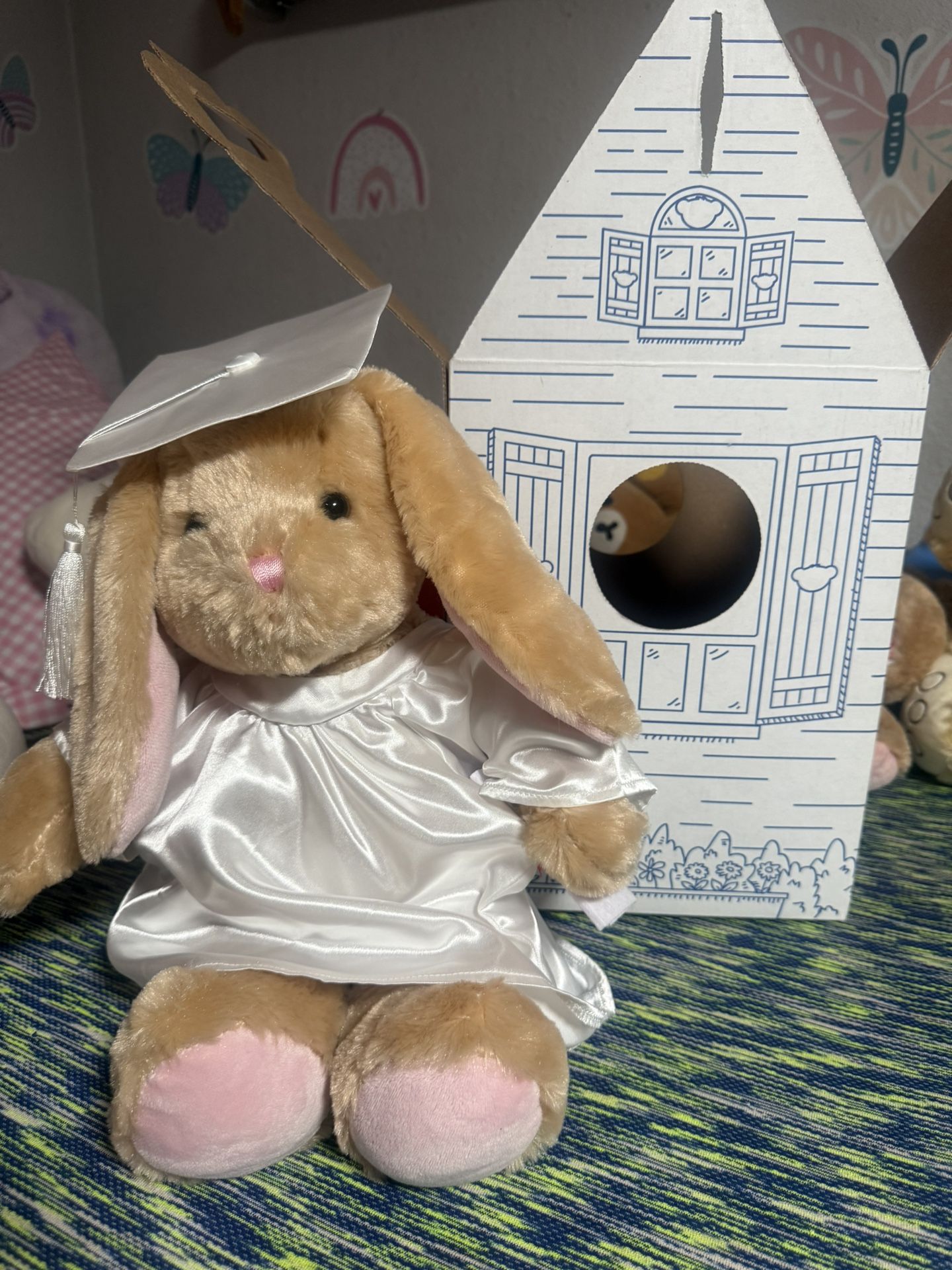 Build a Bear Graduation Bunny