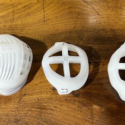 24 3D mask brackets designed to be worn inside a face mask 😷! 