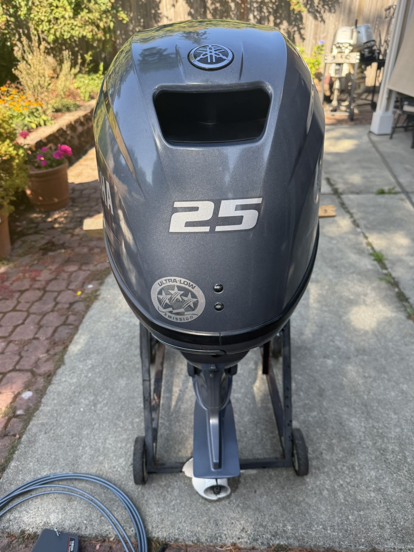 25hp Yamaha Outboard Motor 4stroke Long Shaft Power Tilt