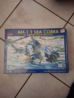 Vintage military helicopter