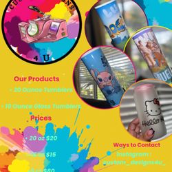 CUSTOM CUPS