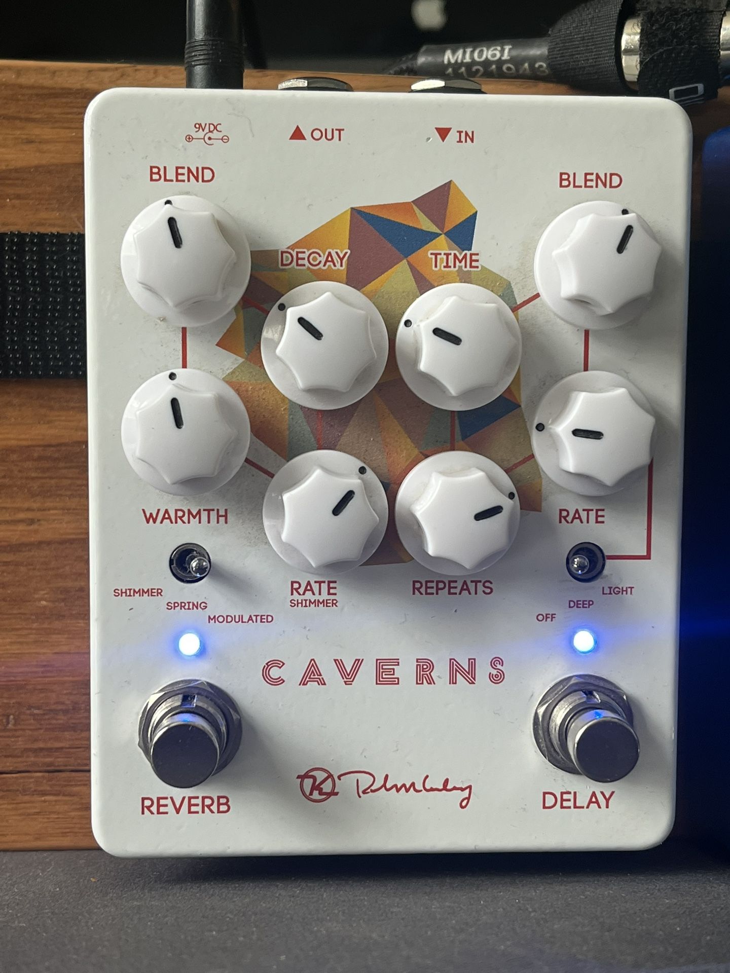 Keeley Caverns - Guitar Reverb / Delay Pedal
