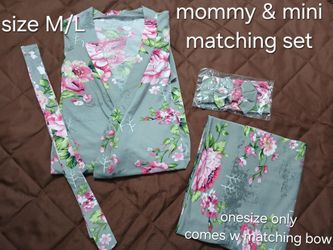 Mommy and mini set