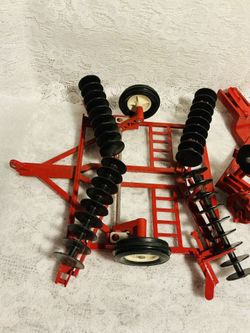 *AS IS* RED ERTL FARM IMPLEMENT TOYS - $10 for the 2