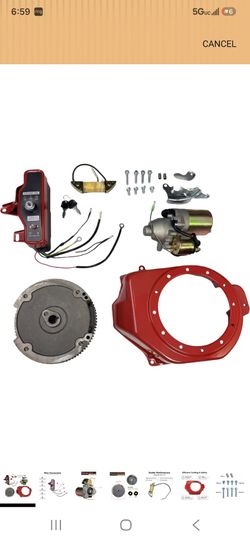 FDJ Electric Start Conversion Kit for Honda GX160 GX200