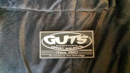 Guts seat sticker