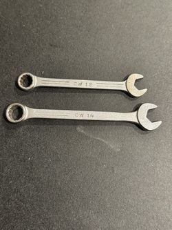 Vintage Mac "Sabina Ohio" CW12 3/8” & CW14 7/16" 12pt Combination Wrenches