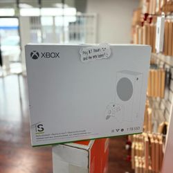 Microsoft Xbox Series S Gaming Console - $1 To Take it Home same Day and Pay the Rest later!