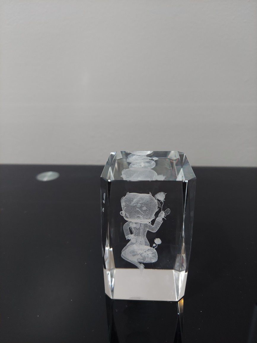 Betty Boop Crystal Cube