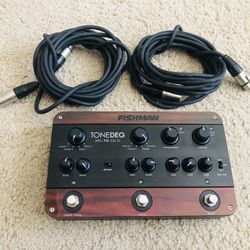 Fishman ToneDeq AFX Preamp, EQ and DI with Dual Effects 