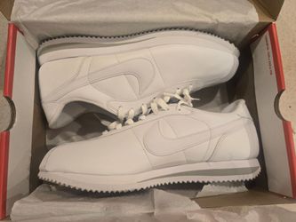 Nike Cortez White Leather Sneakers