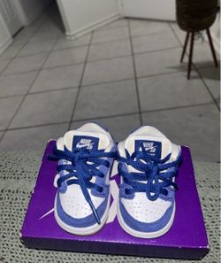 Dodgers Nike SB Dunk Low Toddler Sneakers