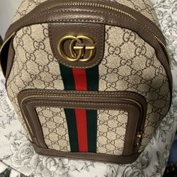 Gucci Backpack With Matching Wallet