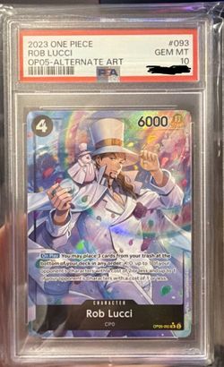 2023 ONE PIECE ROB LUCCI OP05-ALTERNATE ART