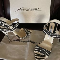 $795 Brian Atwood High Heel Shoes with box and dust bag