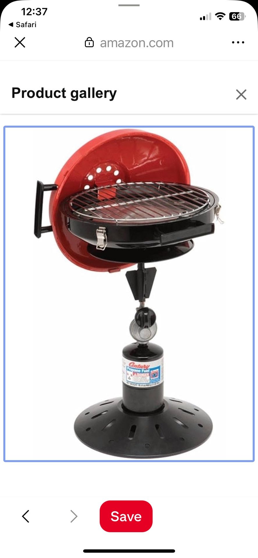 Century Camp-a-que Portable Propane BBQ!! 