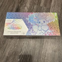 Pokemon Prismatic Evolutions Super Premium Collection Box