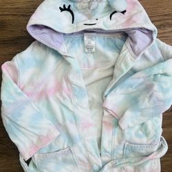 Unicorn Towel Beach Or Pool Robe Coverup. For Girls Ages 10-12. Cotton. 