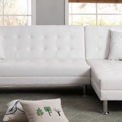 New 99x62 Sleeper Sectional Couch / Free Delivery 