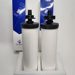 2 Pack 7'' Ceramic Water Filter Candle 7" Water Filter Replacement Filters g7