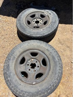 00-05 Tahoe,suburban,silverado spare tire/rim $75 each
