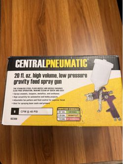 Brand New Central Pneumatic Paint Spray Gun