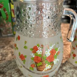 Glass Pitcher Set