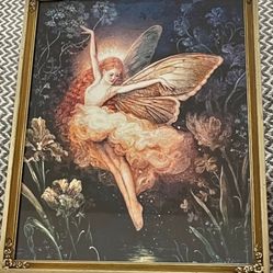 Night fairy Framed Art