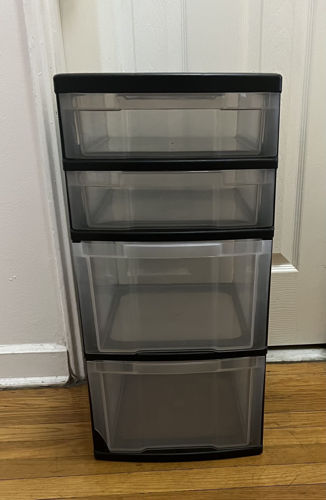 4-Drawer Plastic Storage Organizer
