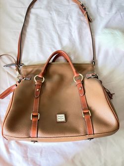 Dooney & Bourke Pebble Leather Satchel