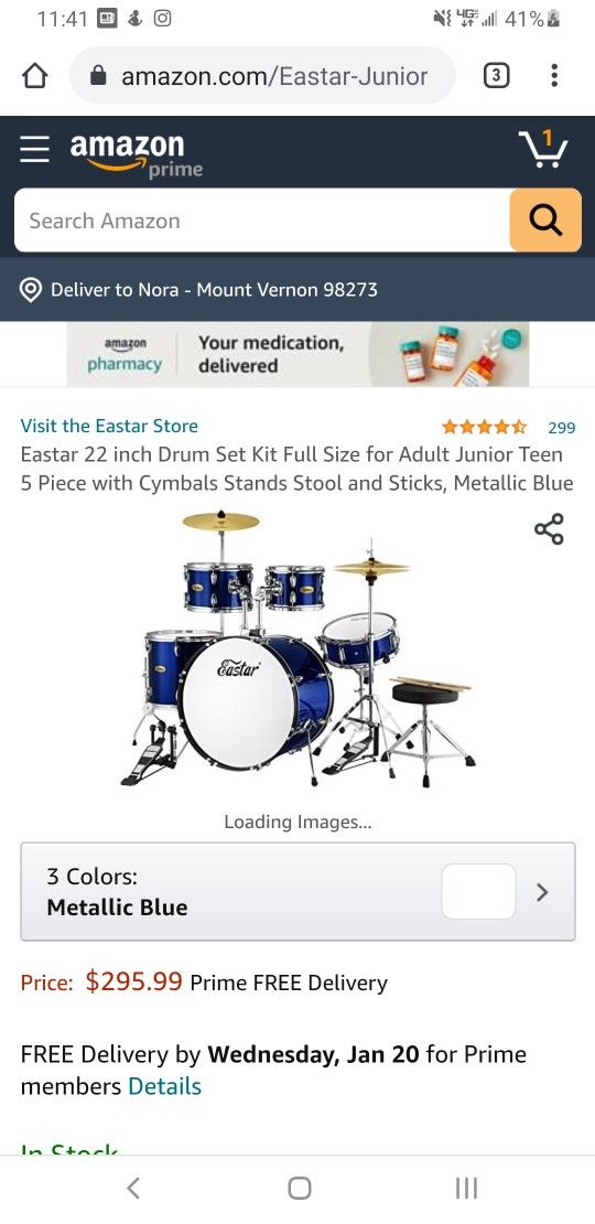 Full Drum Set