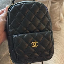 Mini Chanel backpack