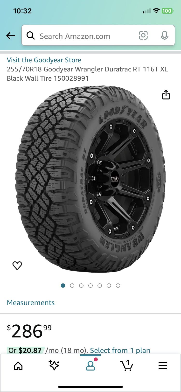 Jeep Tires (Brand New)