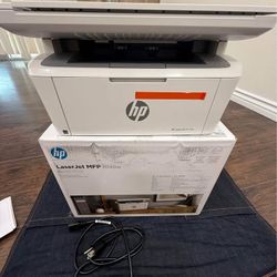 HP LaserJet MFP M140w Laser Printer, Black And White Mobile Print, Copy, Scan Up 