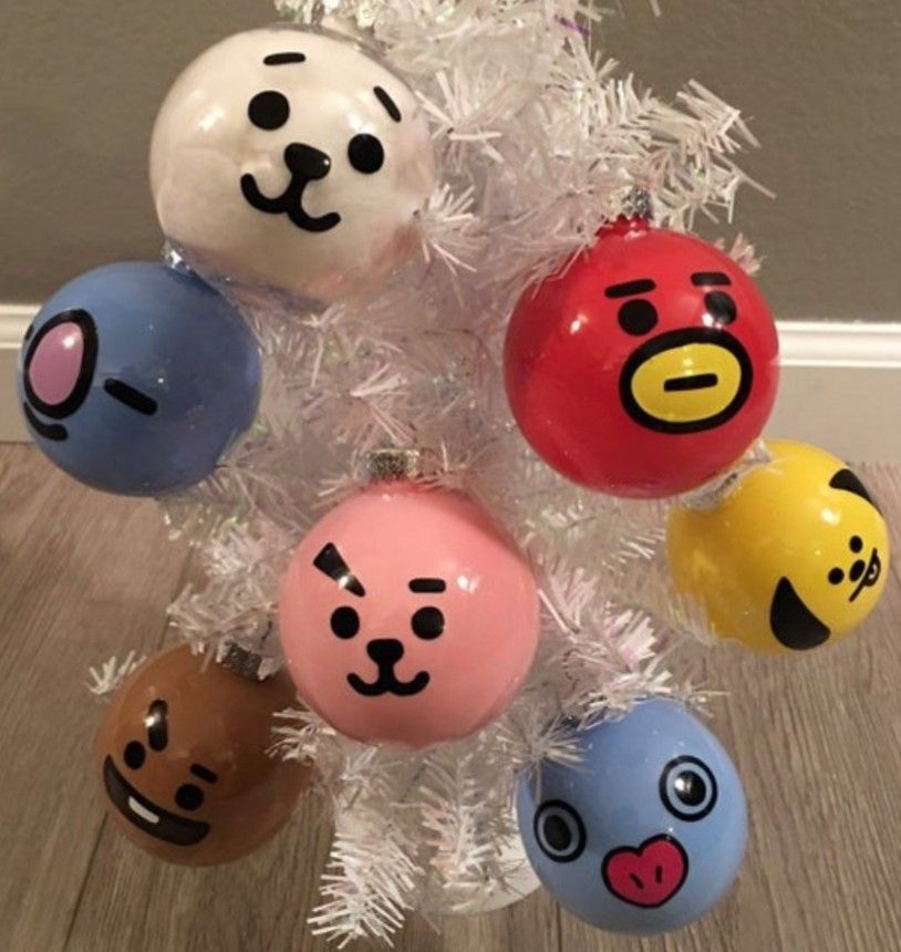 BTS BT21 ornaments