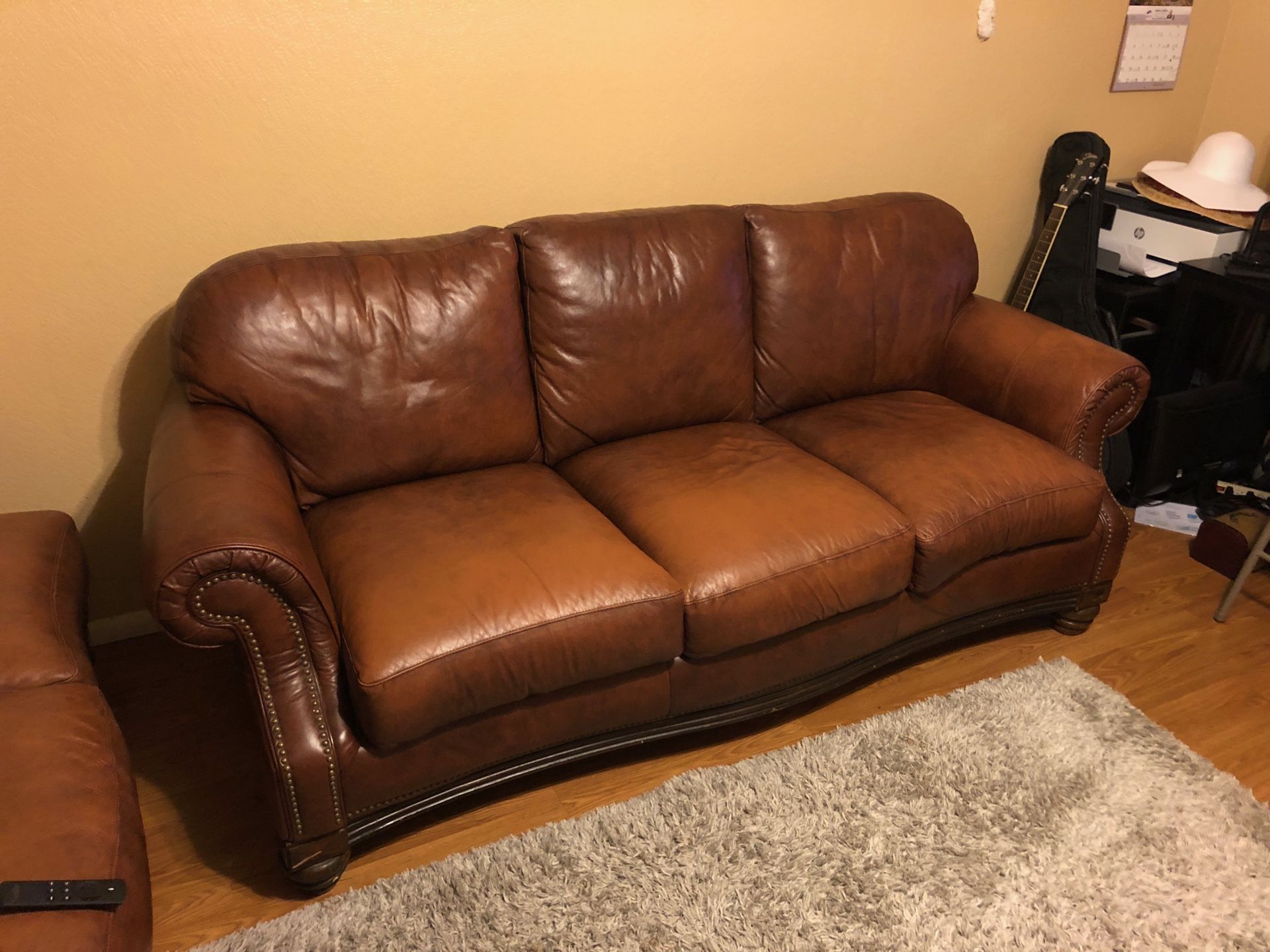 Sofa, loveseat, ottoman, chair set