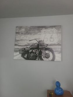 Vintage Motorcycle Picture