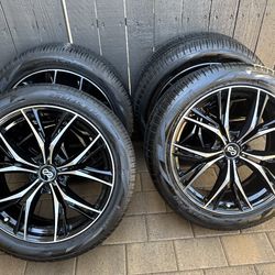 20X8.5 5-112 ET35 ENKEI ONX wheels
