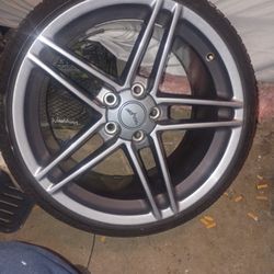 19" Rear 18" Front Corvette Rims Z06 