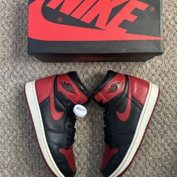 Nike Jordan 1 Og  “Bred ” Size 9.5 ❤️‍🔥  (W/Proof of purchase) ‼️