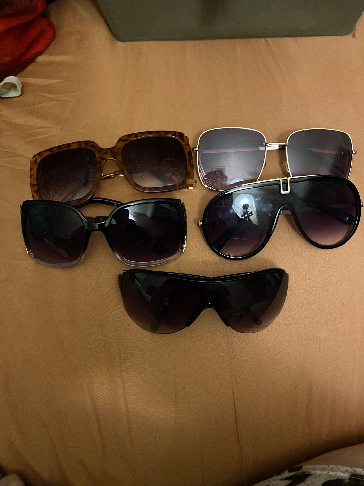 5 Pairs Of Sunglasses