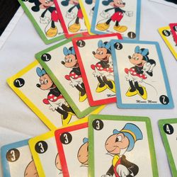 Disney Characters Vintage Playing Cards 
