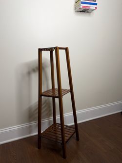 Bamboo plant stand