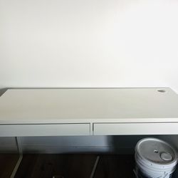 Ikea White Micke Desk
