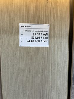 New Athens Waterproof Laminate Flooring