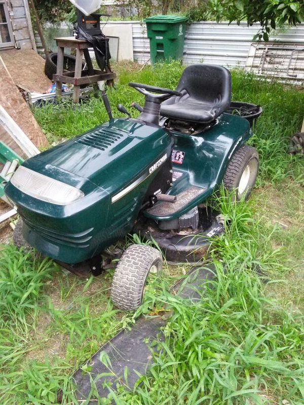 Craftsman riding lawn mower for Sale in Houston, TX - OfferUp