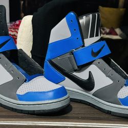 AWESOME BRAND NEW, High Top, Nike Air Jordan , Blue, Black, Grey, Immaculate Condition, Premium Laces, Size 10, only $79 OBO, Delivery Possible 