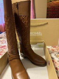 Mk Leather Boots